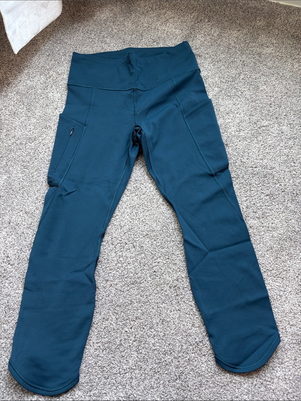 Athleta Teal Blue High-Waist Leggings